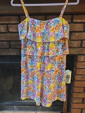 Floral Fit For You Swimsuit  - Yellow, Orange, Purple